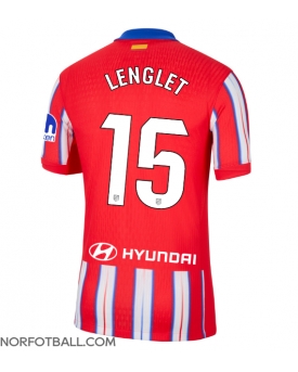 Billige Fotballdrakt Atletico Madrid Clement Lenglet #15 Replika Hjemmedrakt 2024-25 Kortermet